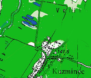 kuzminec karta Ribolov u okolici Koprivnice kuzminec karta